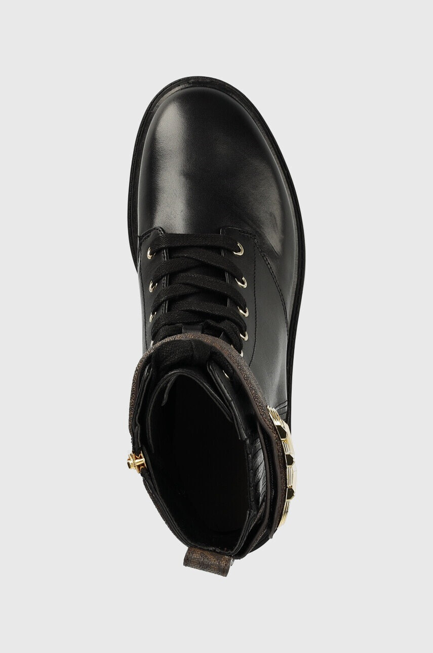 MICHAEL Michael Kors Кожени кубинки Parker в черно с платформа - Pepit.bg