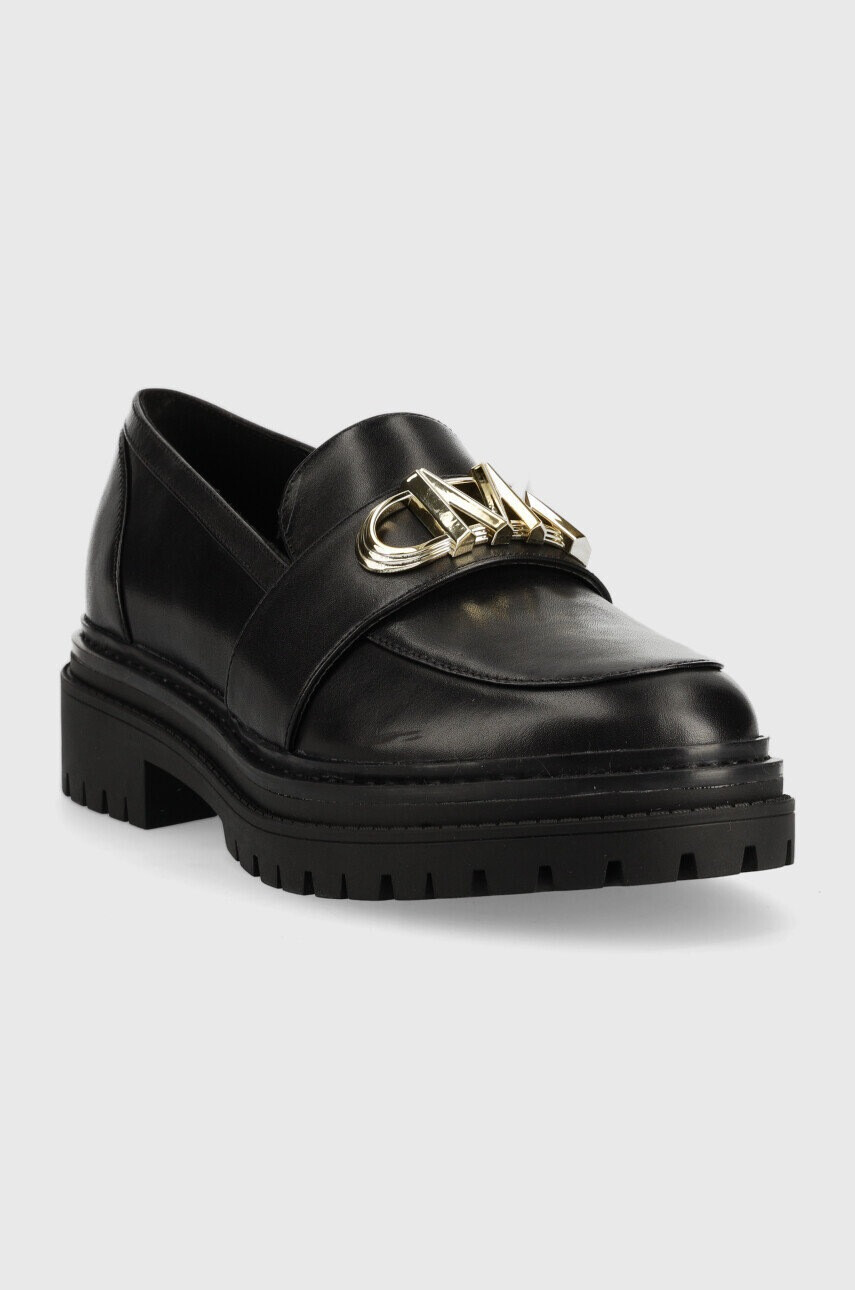 MICHAEL Michael Kors Кожени мокасини Parker в черно с платформа - Pepit.bg