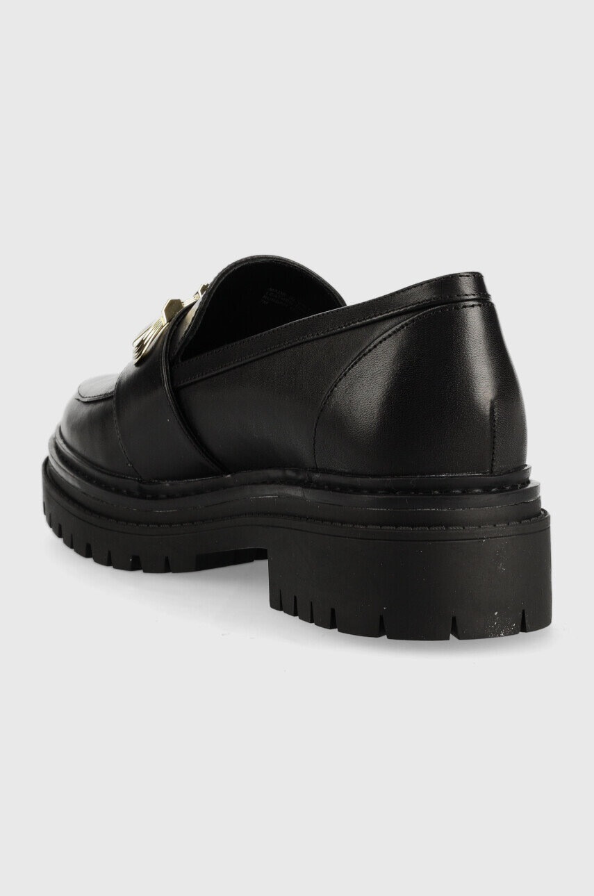MICHAEL Michael Kors Кожени мокасини Parker в черно с платформа - Pepit.bg