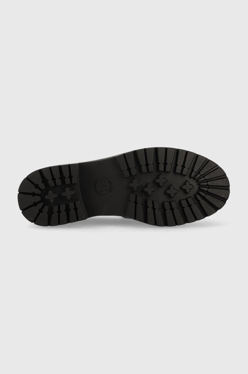 MICHAEL Michael Kors Кожени мокасини Parker в черно с платформа - Pepit.bg