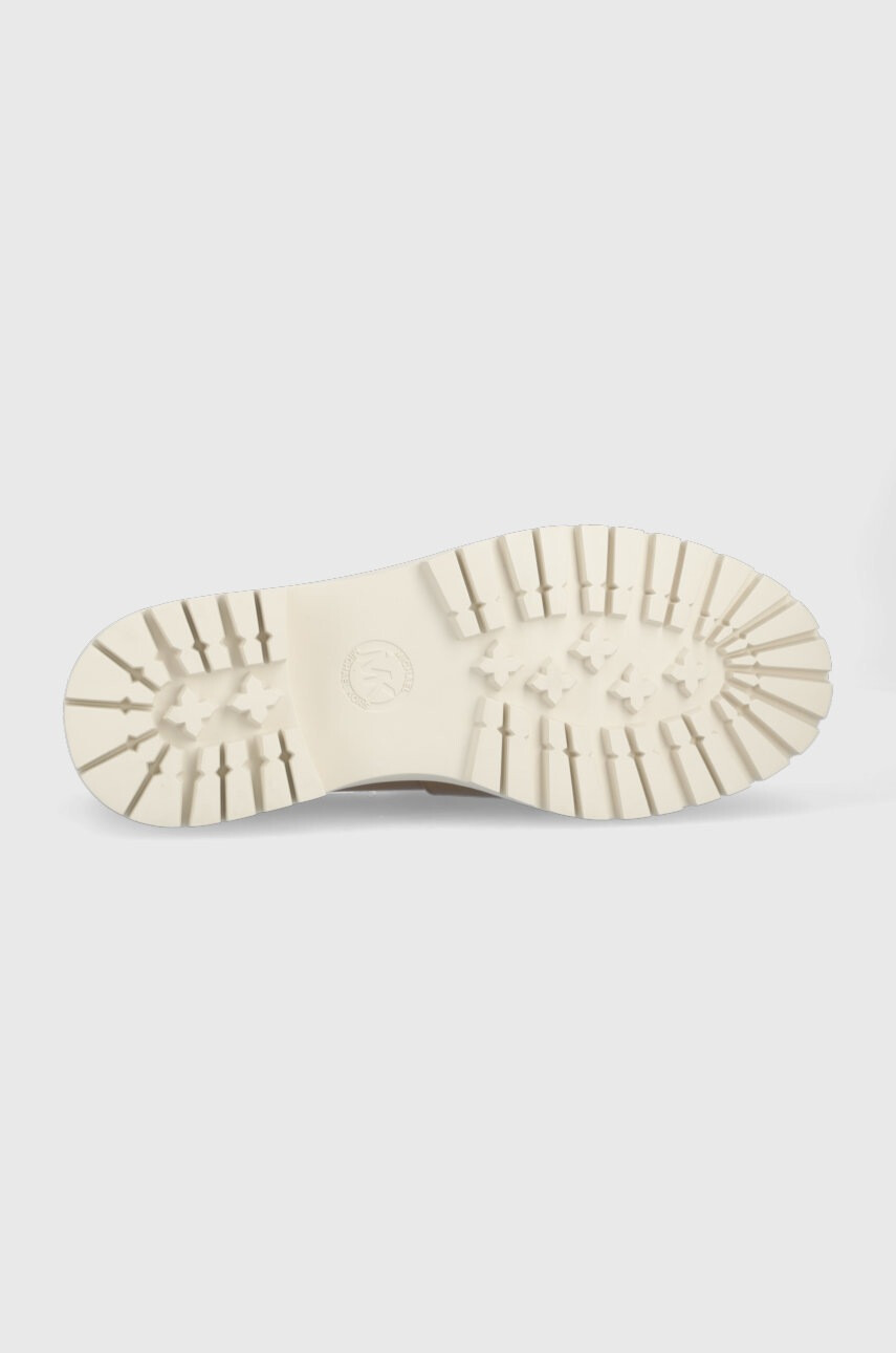 MICHAEL Michael Kors Кожени мокасини Parker в кафяво с платформа 40F2PKFP1L - Pepit.bg