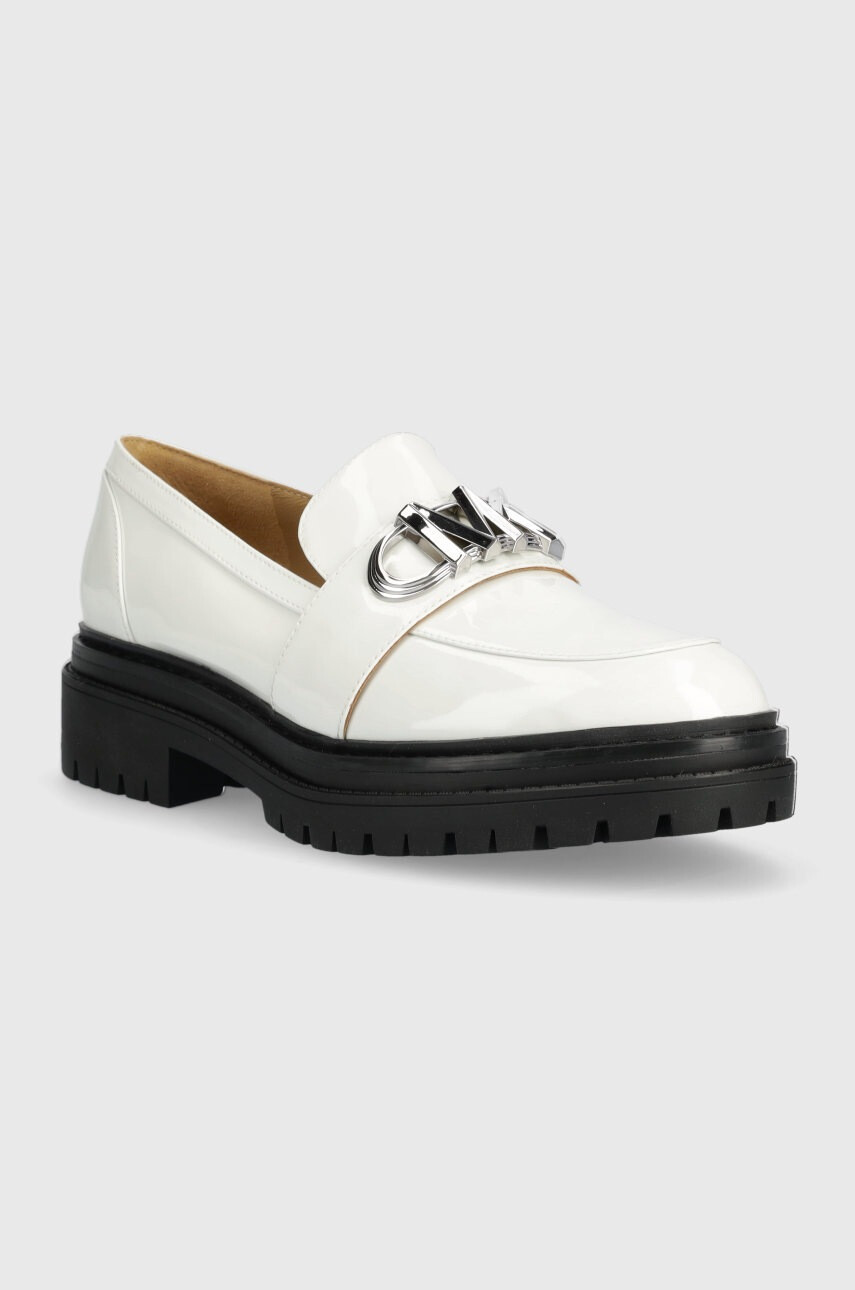 MICHAEL Michael Kors Кожени мокасини Parker в бяло с платформа 40R3PKFP1A - Pepit.bg