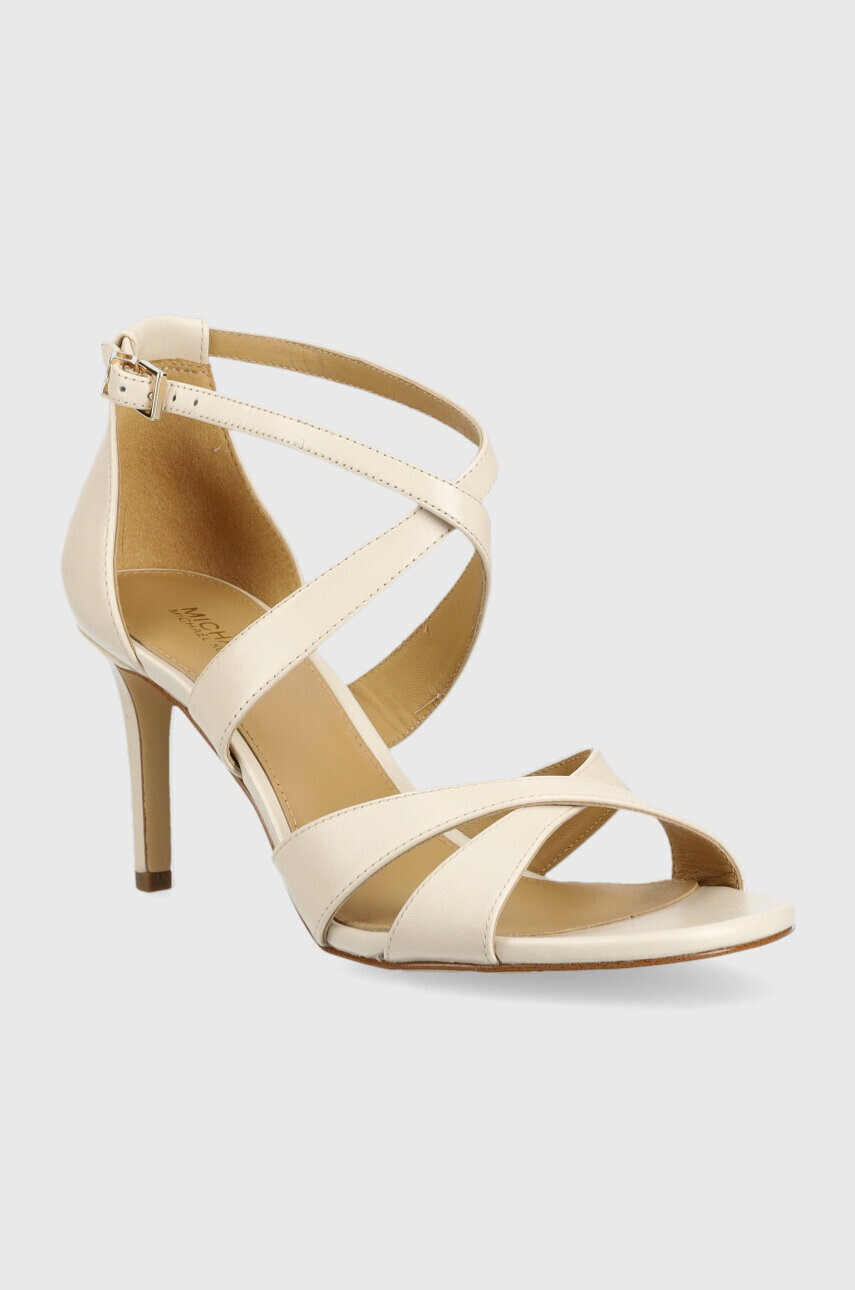 MICHAEL Michael Kors Кожени сандали Kinsley - Pepit.bg