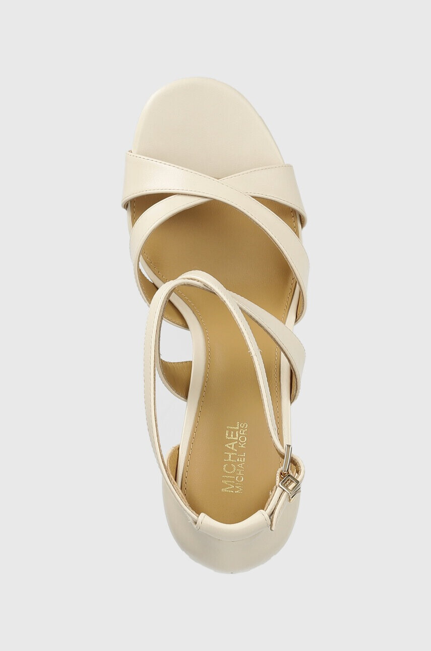 MICHAEL Michael Kors Кожени сандали Kinsley - Pepit.bg