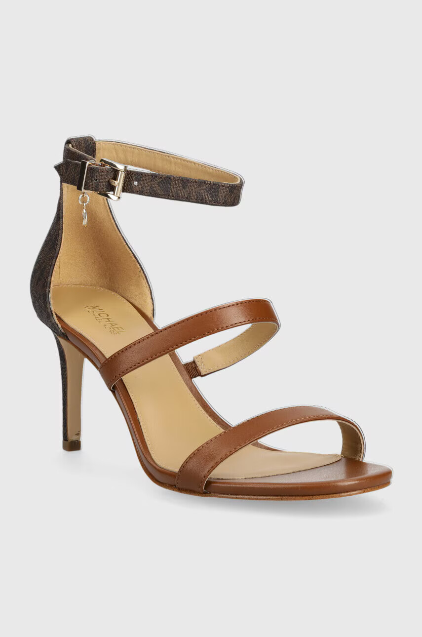 MICHAEL Michael Kors Кожени сандали Koda в кафяво 40S3KOMS1B - Pepit.bg