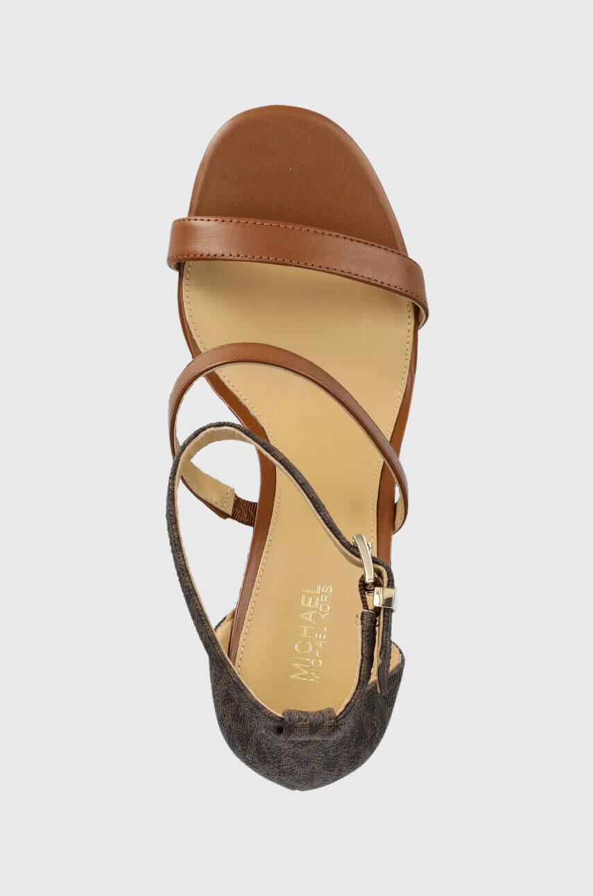 MICHAEL Michael Kors Кожени сандали Koda в кафяво 40S3KOMS1B - Pepit.bg