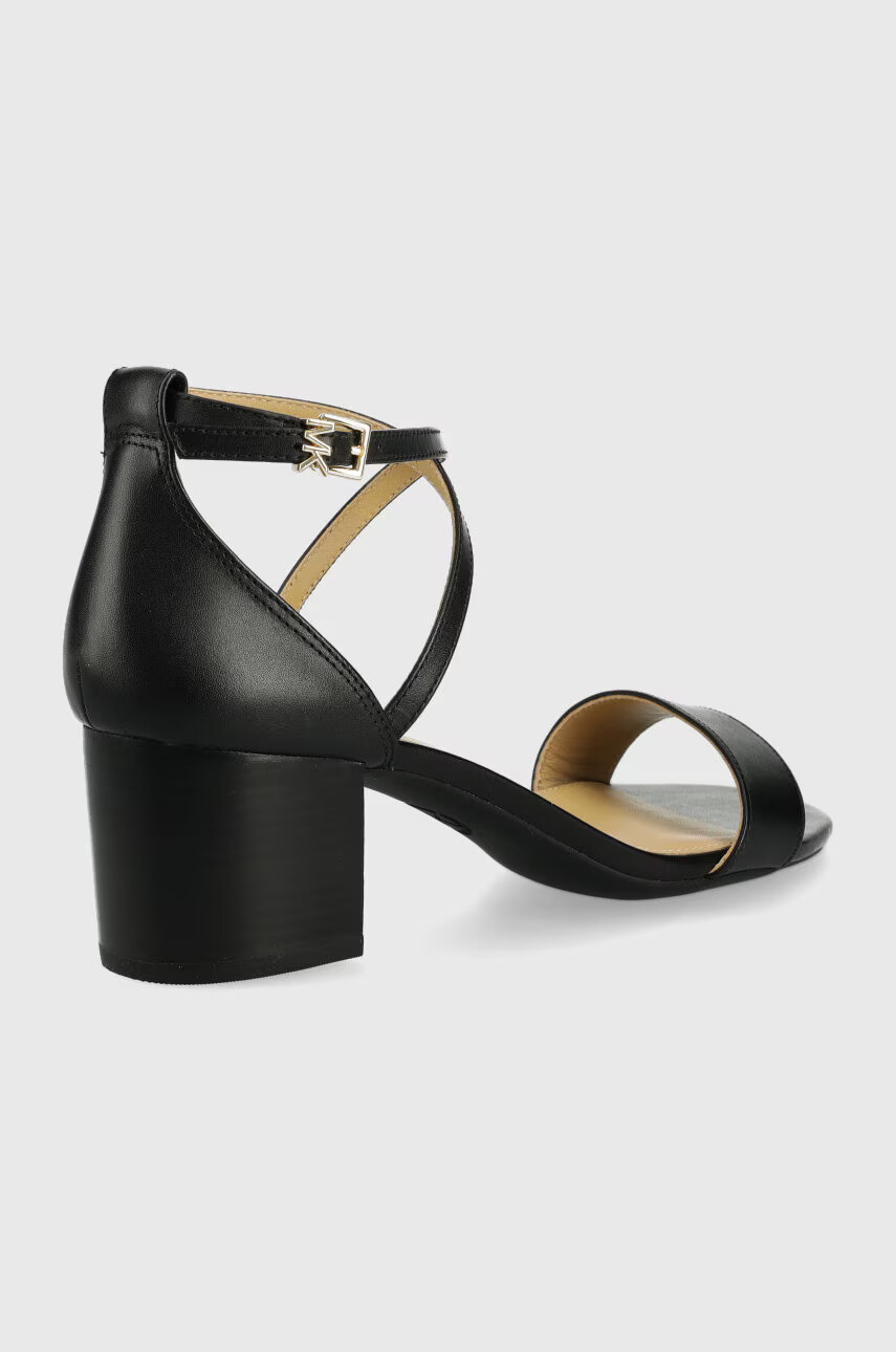 MICHAEL Michael Kors Кожени сандали Serena Flex Sandal в черно - Pepit.bg