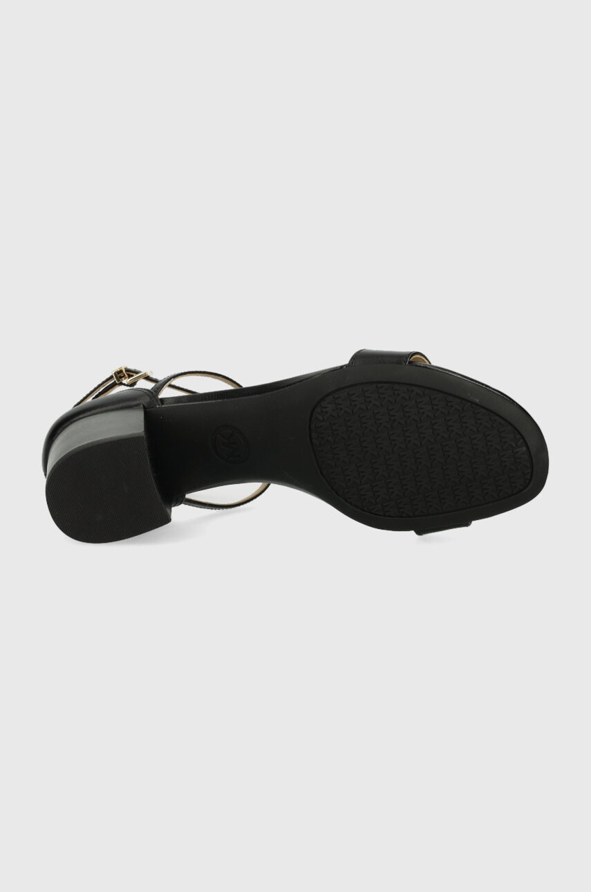MICHAEL Michael Kors Кожени сандали Serena Flex Sandal в черно - Pepit.bg