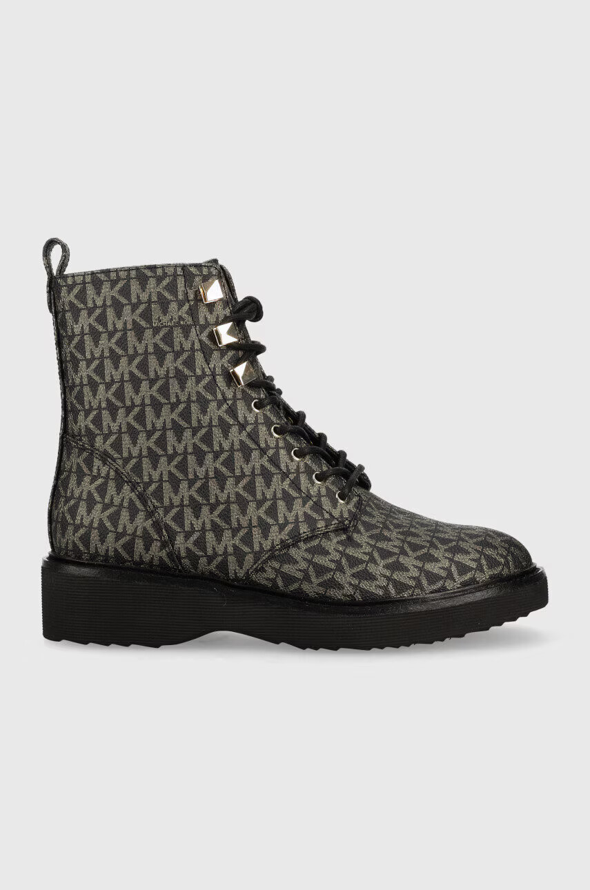 MICHAEL Michael Kors Кубинки Haskell в черно с платформа - Pepit.bg