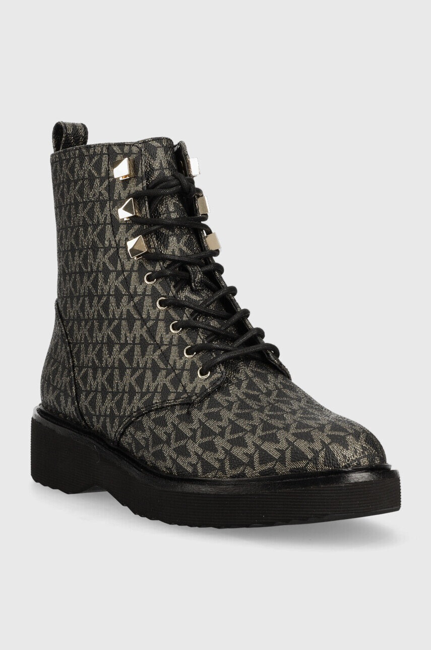 MICHAEL Michael Kors Кубинки Haskell в черно с платформа - Pepit.bg