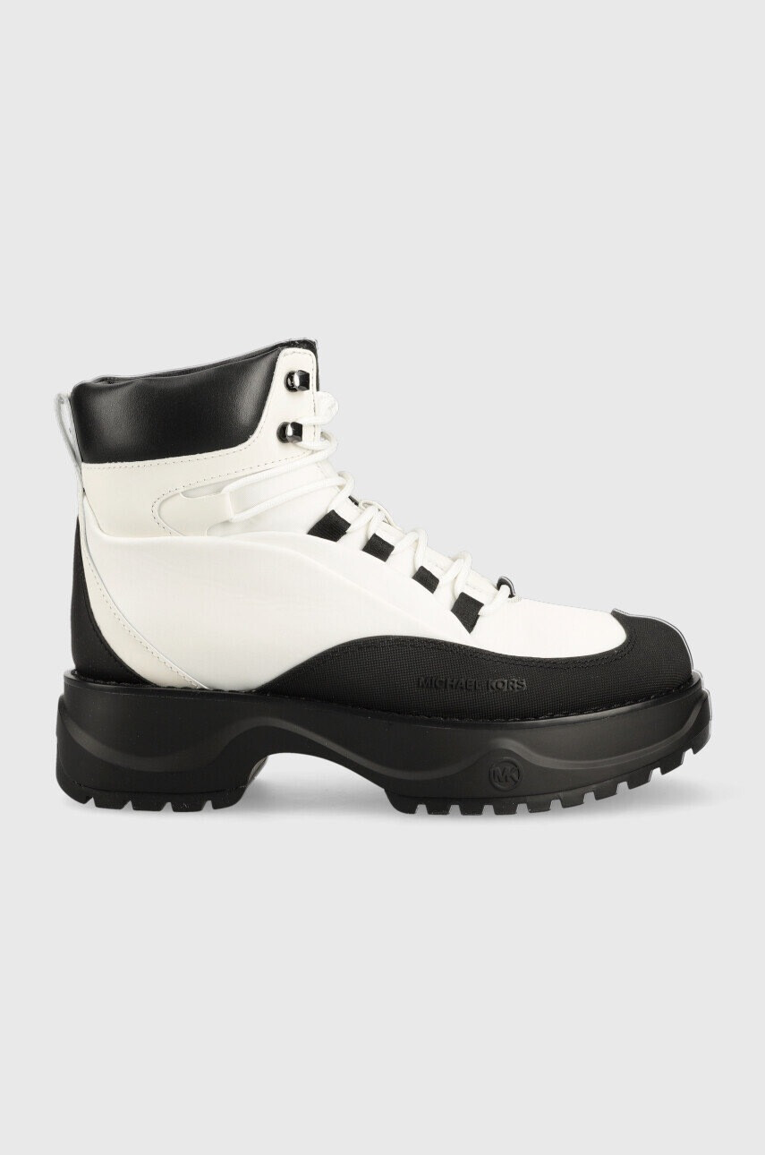 MICHAEL Michael Kors Обувки Dupree в бяло с платформа - Pepit.bg