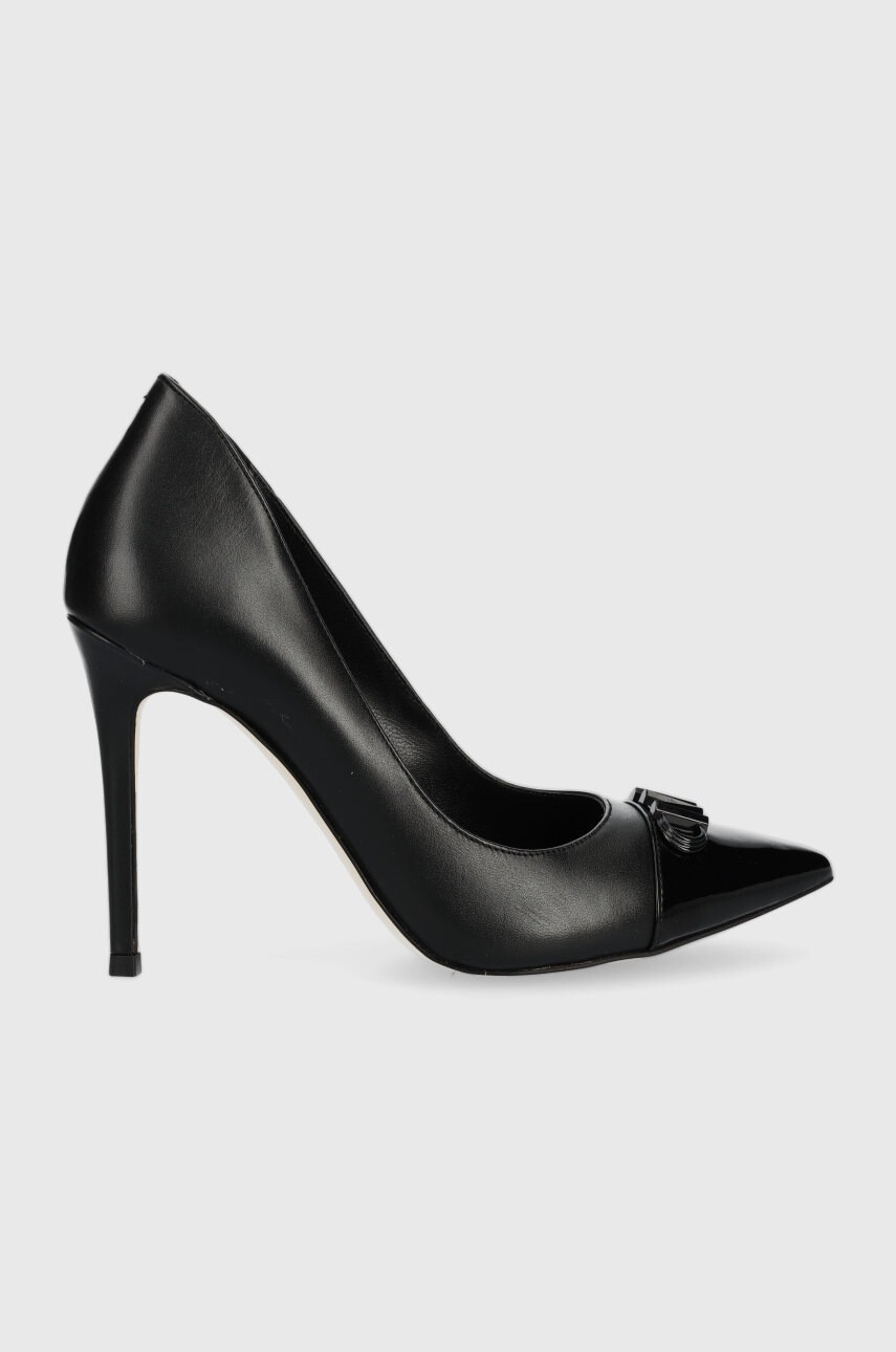MICHAEL Michael Kors Обувки с висок ток Parker в черно 40F2PKHP1L - Pepit.bg