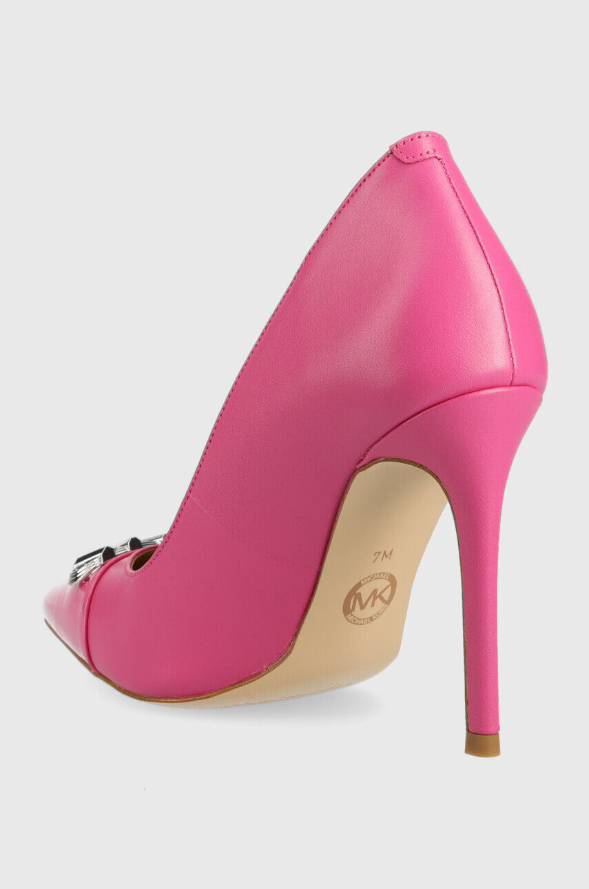 MICHAEL Michael Kors Обувки с висок ток Parker в розово 40F2PKHP1L - Pepit.bg