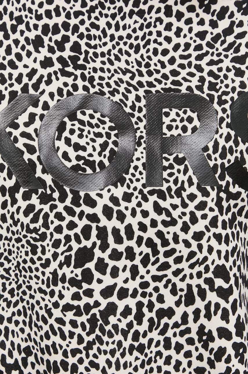 MICHAEL Michael Kors Памучен суичър в черно с принт - Pepit.bg