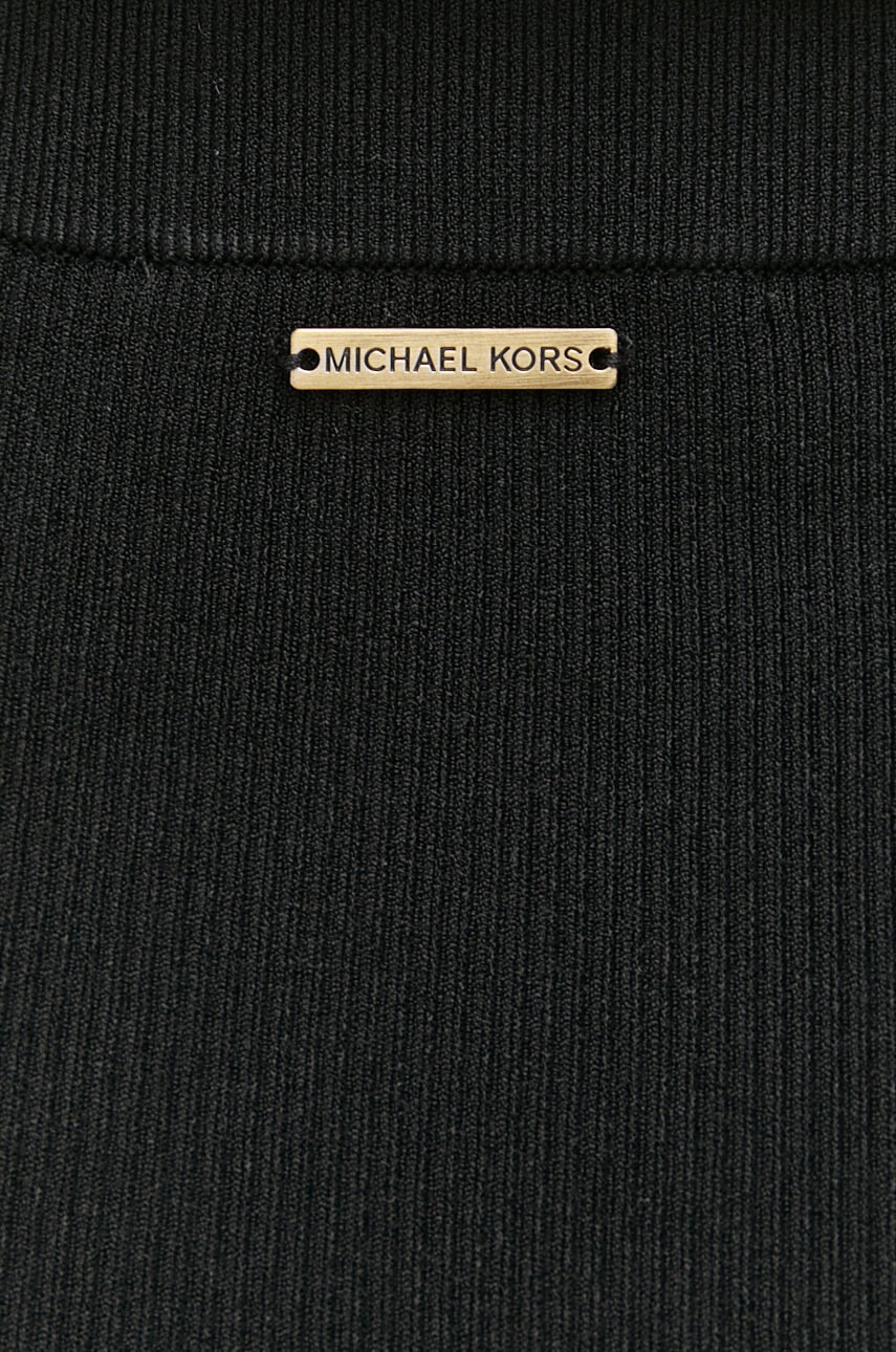 MICHAEL Michael Kors Пола в черно среднодълъг модел със стандартна кройка - Pepit.bg