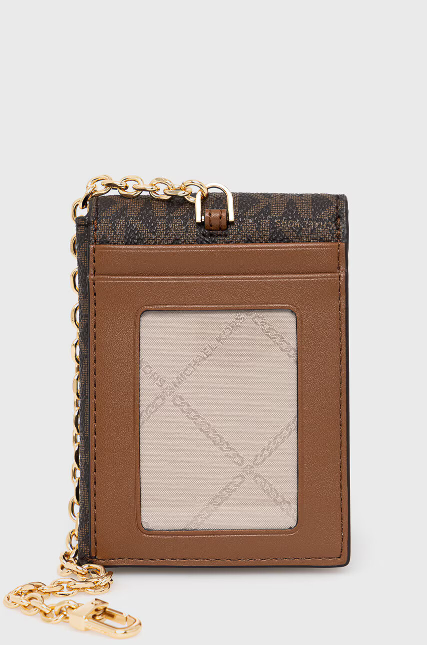 MICHAEL Michael Kors Портфейл дамски в кафяво - Pepit.bg