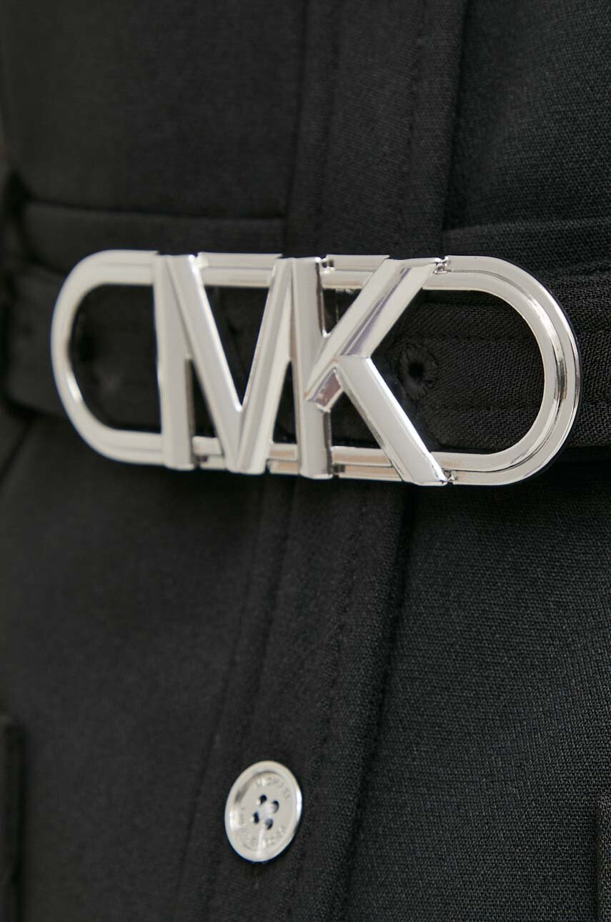 MICHAEL Michael Kors Рокля в черно къс модел със стандартна кройка - Pepit.bg
