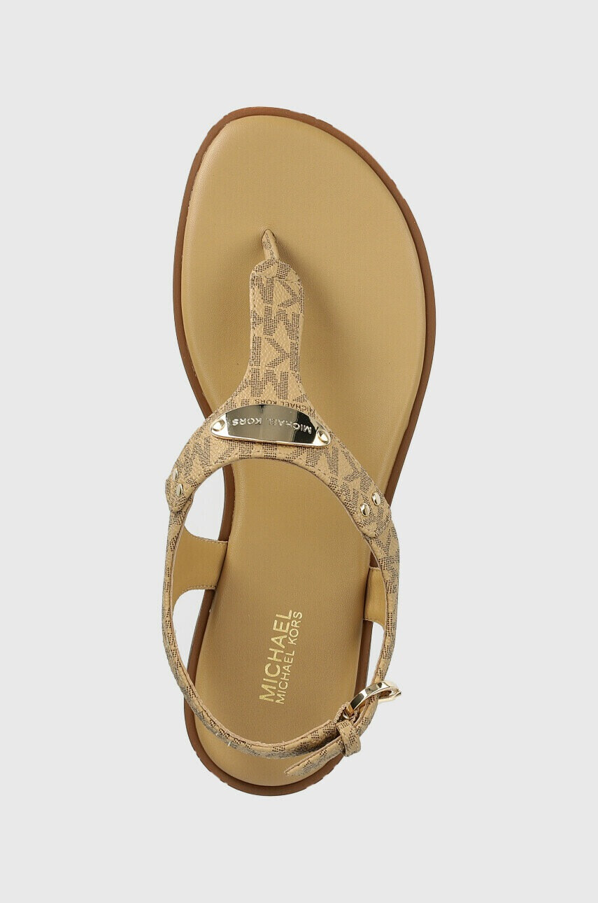 MICHAEL Michael Kors Сандали Mk Plate в кафяво 40R5MKFA1B - Pepit.bg