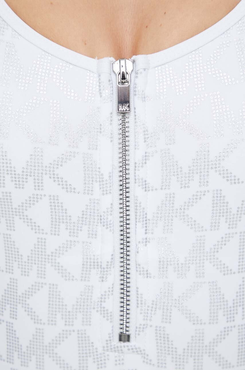 MICHAEL Michael Kors Цял бански в бяло с леко подплатени чашки - Pepit.bg