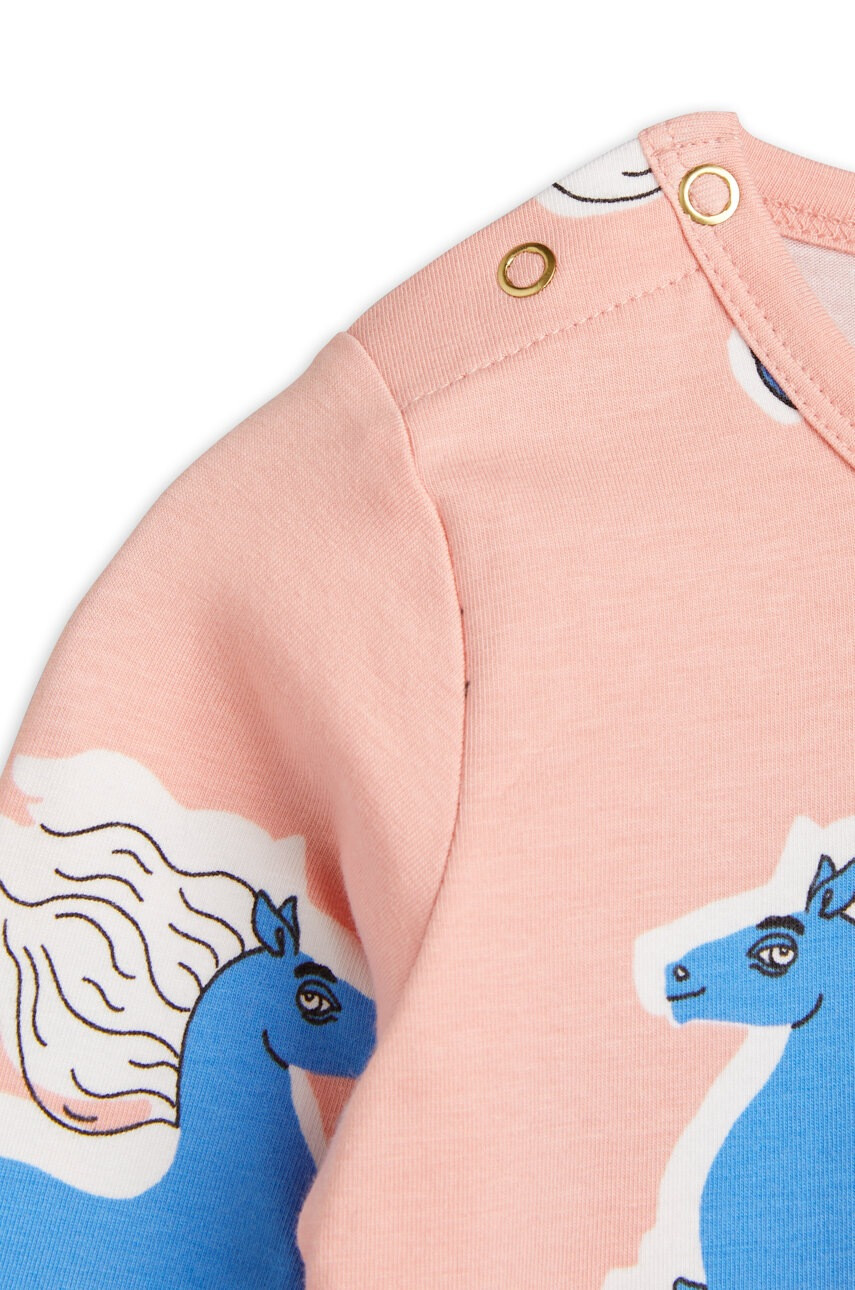 Mini Rodini Бебешко боди Horses - Pepit.bg