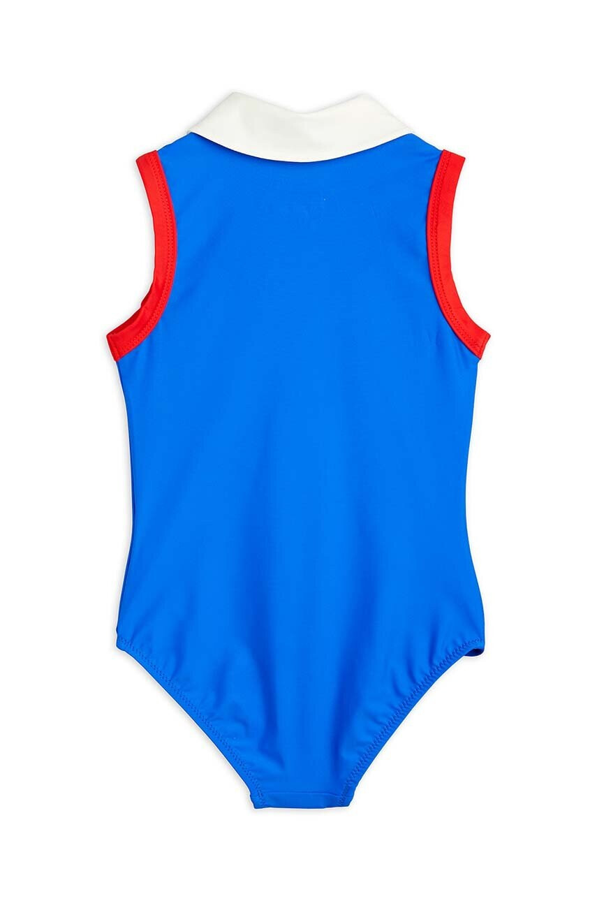 Mini Rodini Детски цял бански в синьо - Pepit.bg