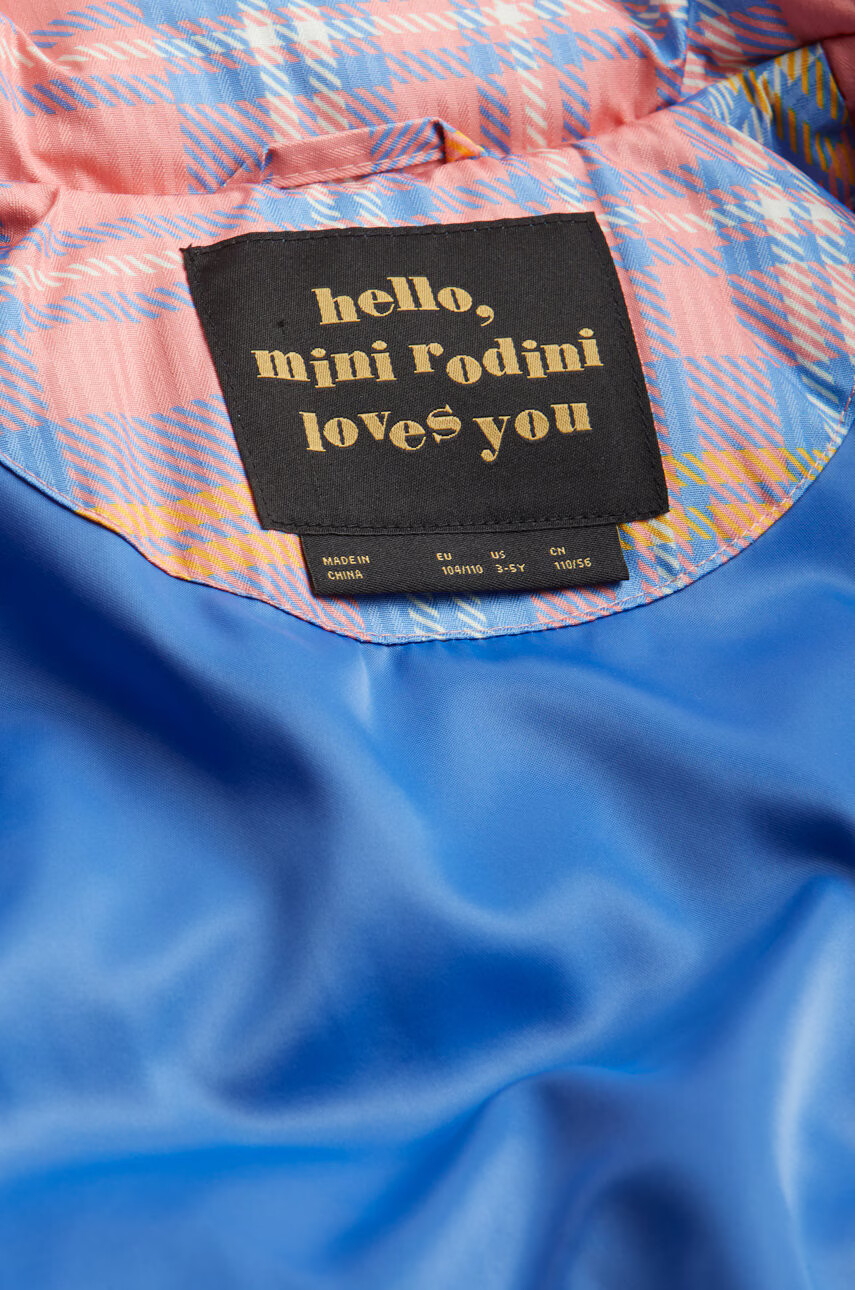 Mini Rodini Детско яке в розово - Pepit.bg