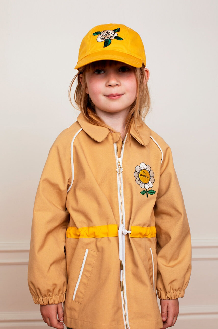 Mini Rodini Детско яке в бежово - Pepit.bg
