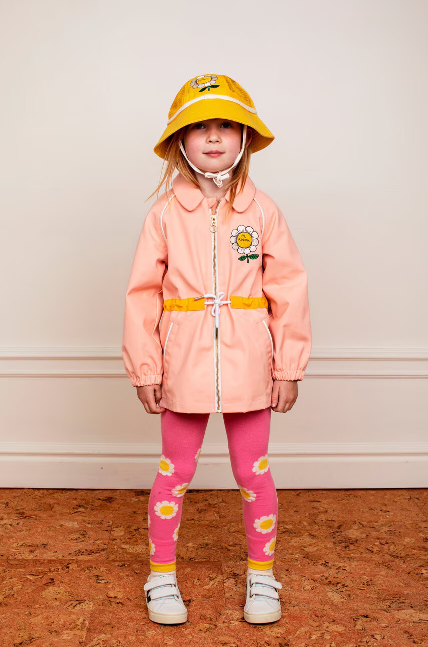 Mini Rodini Детско яке в розово - Pepit.bg