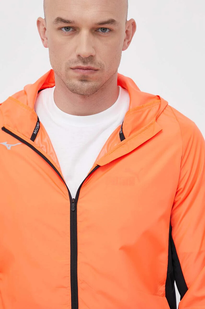 Mizuno Яке за бягане Alpha в оранжево - Pepit.bg