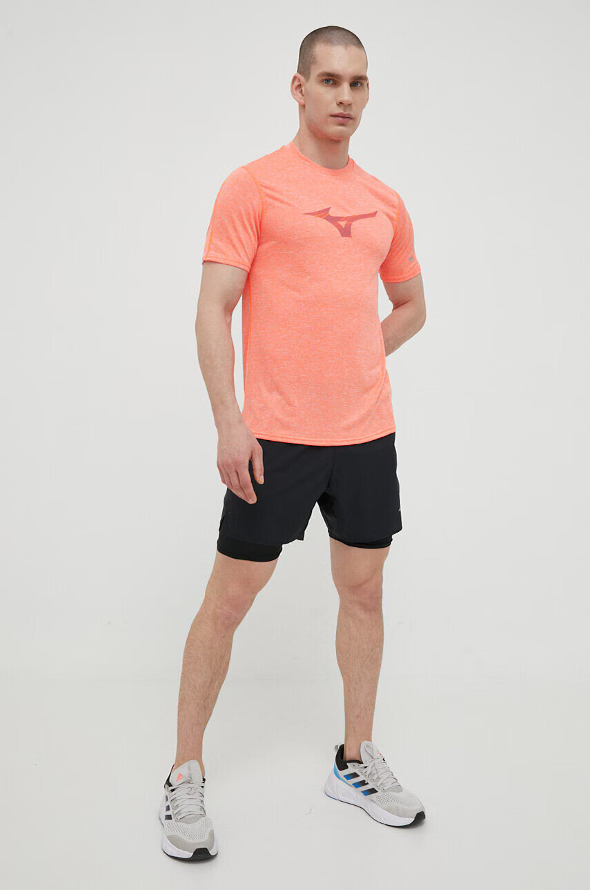 Mizuno Къс панталон за бягане Core в сиво - Pepit.bg