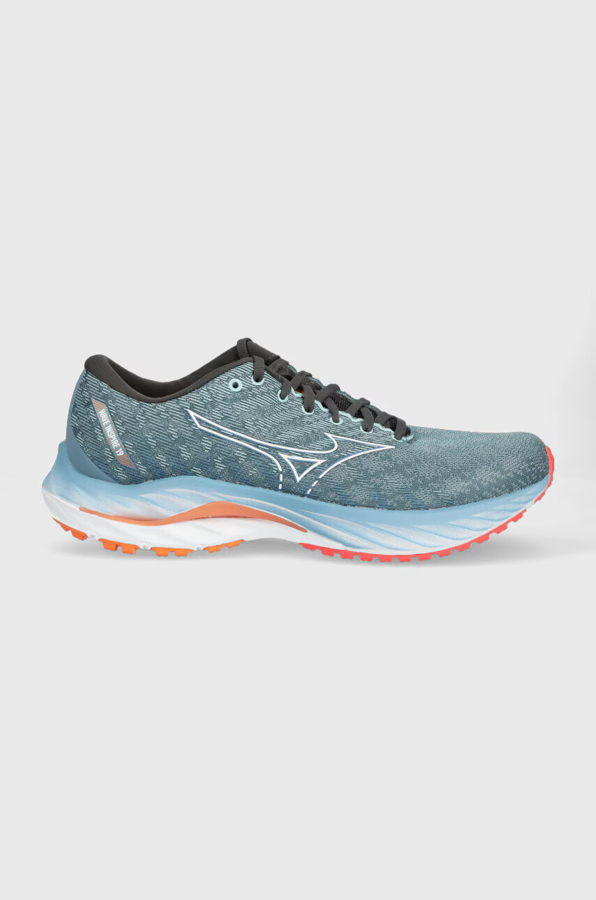 Mizuno Обувки за бягане Wave Inspire 19 в синьо - Pepit.bg
