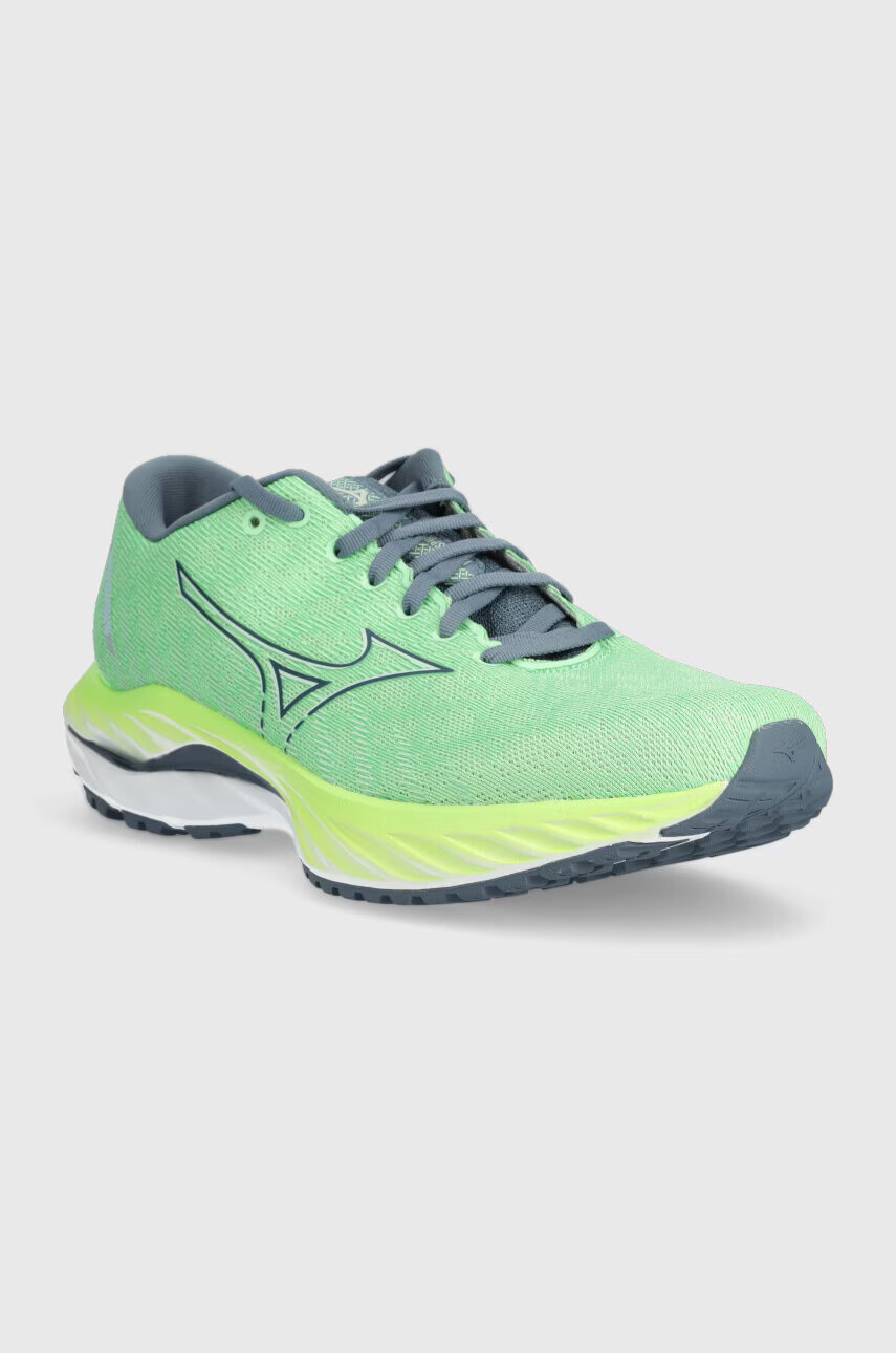 Mizuno Обувки за бягане Wave Inspire 19 в зелено - Pepit.bg