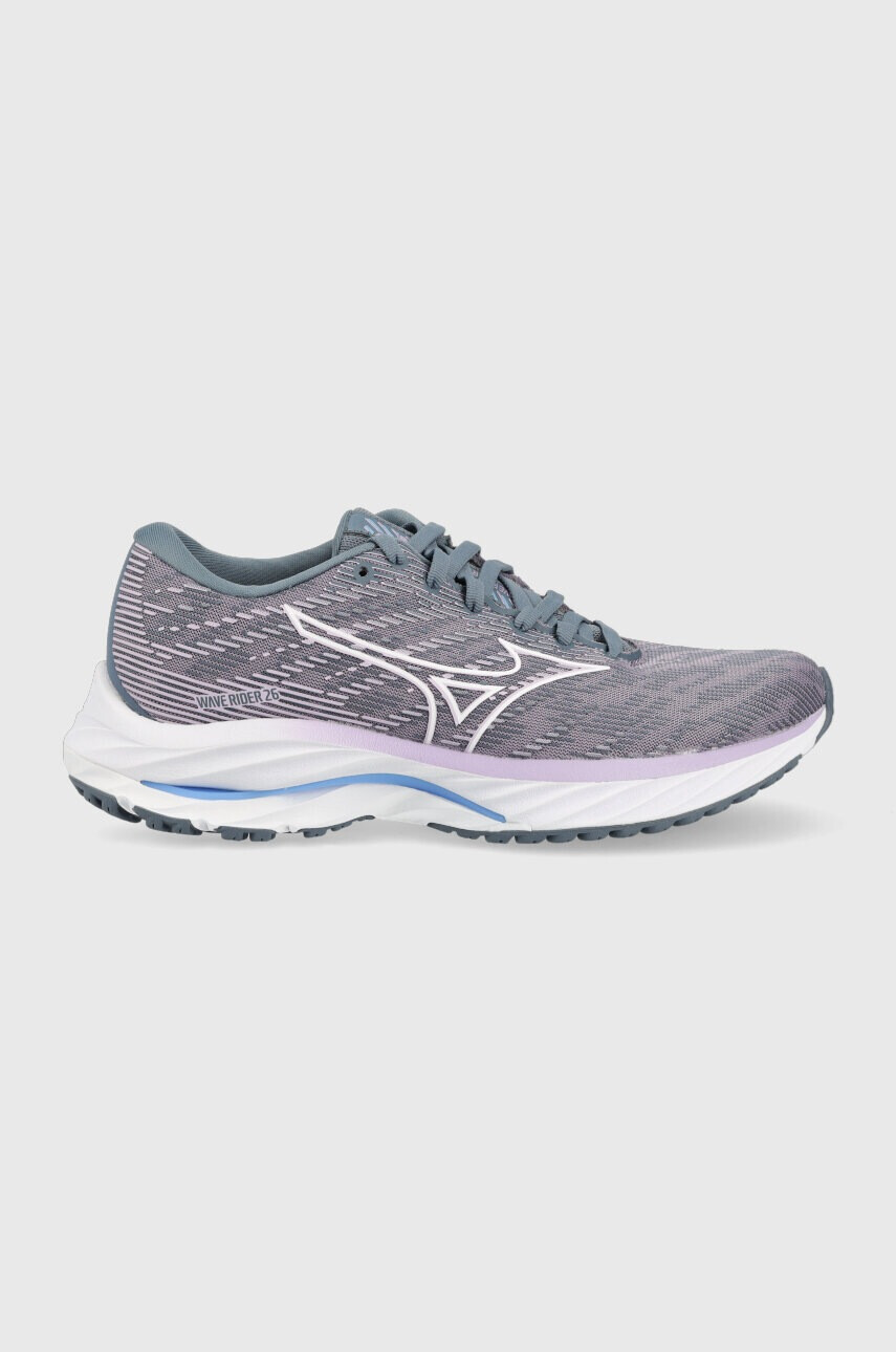 Mizuno Обувки за бягане Wave Rider 26 в лилаво - Pepit.bg