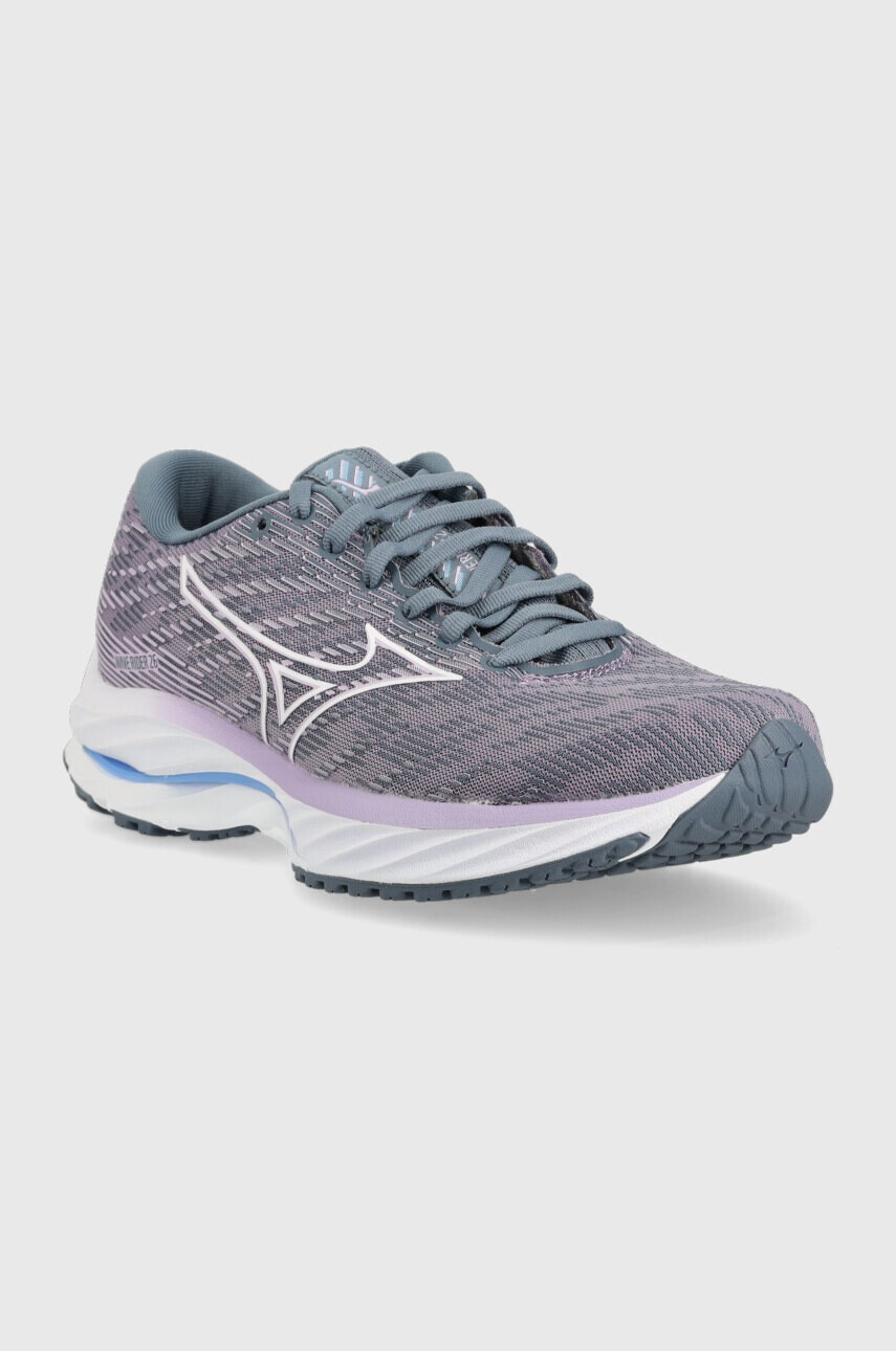 Mizuno Обувки за бягане Wave Rider 26 в лилаво - Pepit.bg