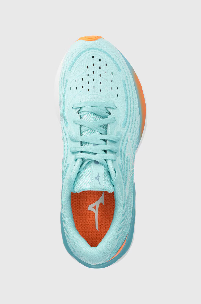 Mizuno Обувки за бягане Wave Skyrise 4 в синьо - Pepit.bg