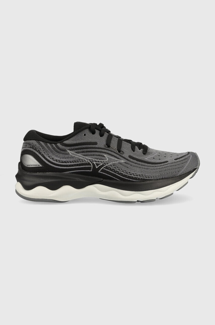 Mizuno Обувки за бягане Wave Skyrise 4 в сиво - Pepit.bg