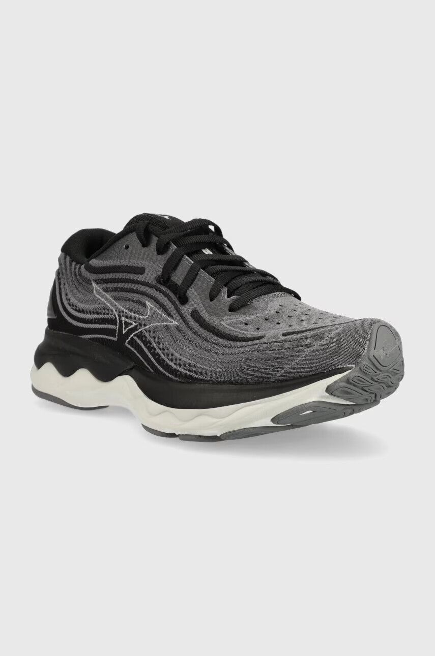 Mizuno Обувки за бягане Wave Skyrise 4 в сиво - Pepit.bg