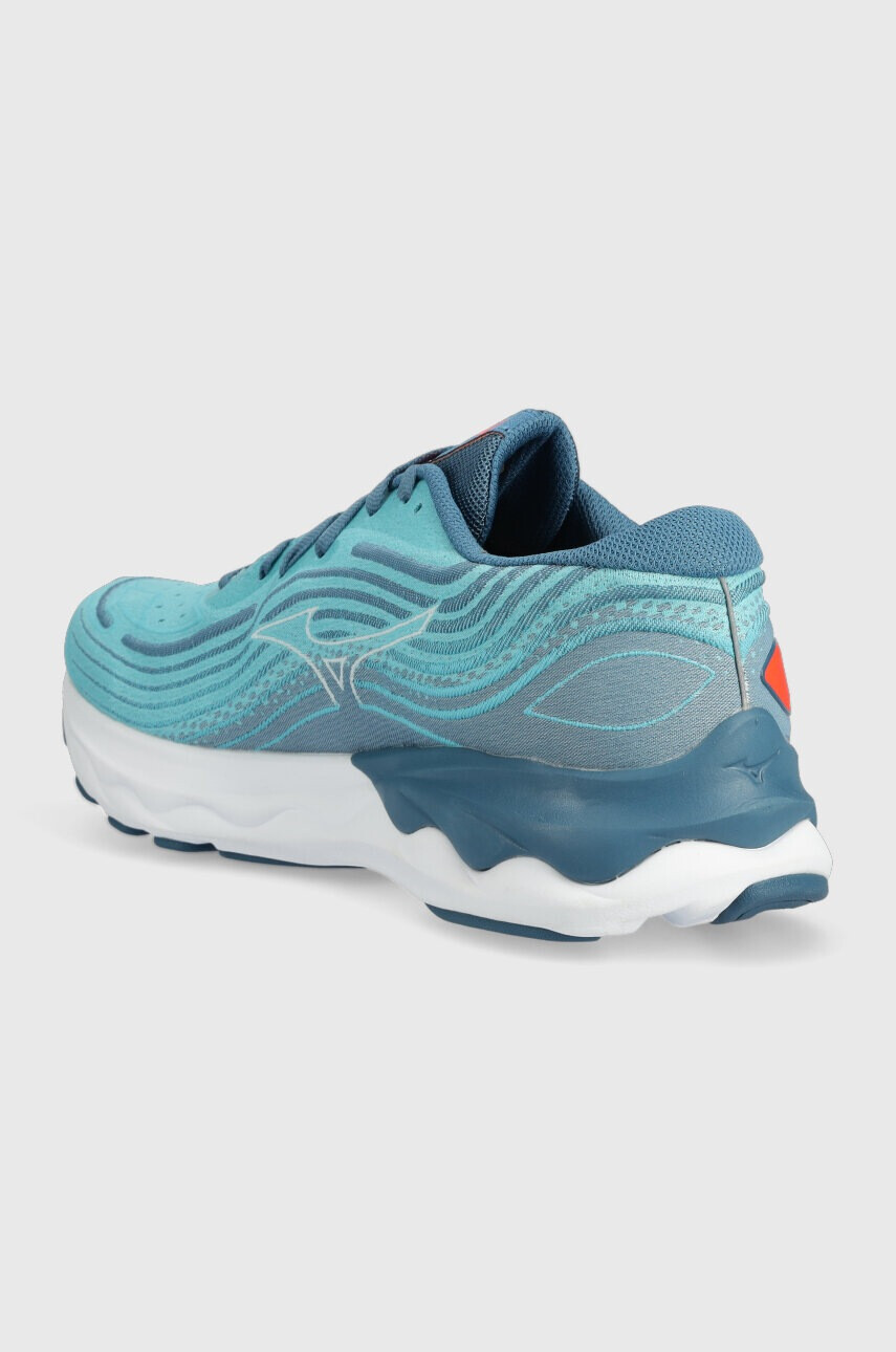Mizuno Обувки за бягане Wave Skyrise 4 в тюркоазено - Pepit.bg