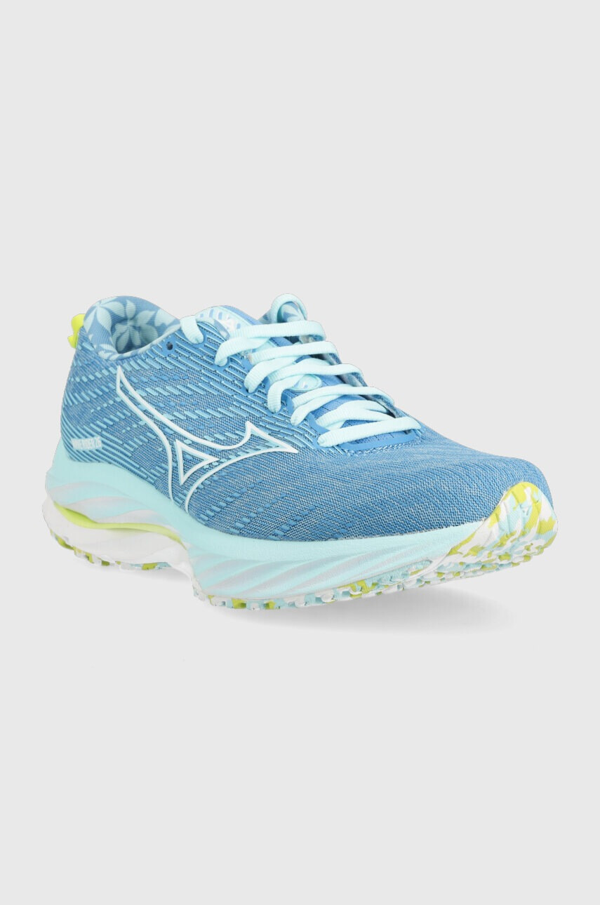 Mizuno Обувки за бягане Wave Rider 26 x Roxy в синьо - Pepit.bg