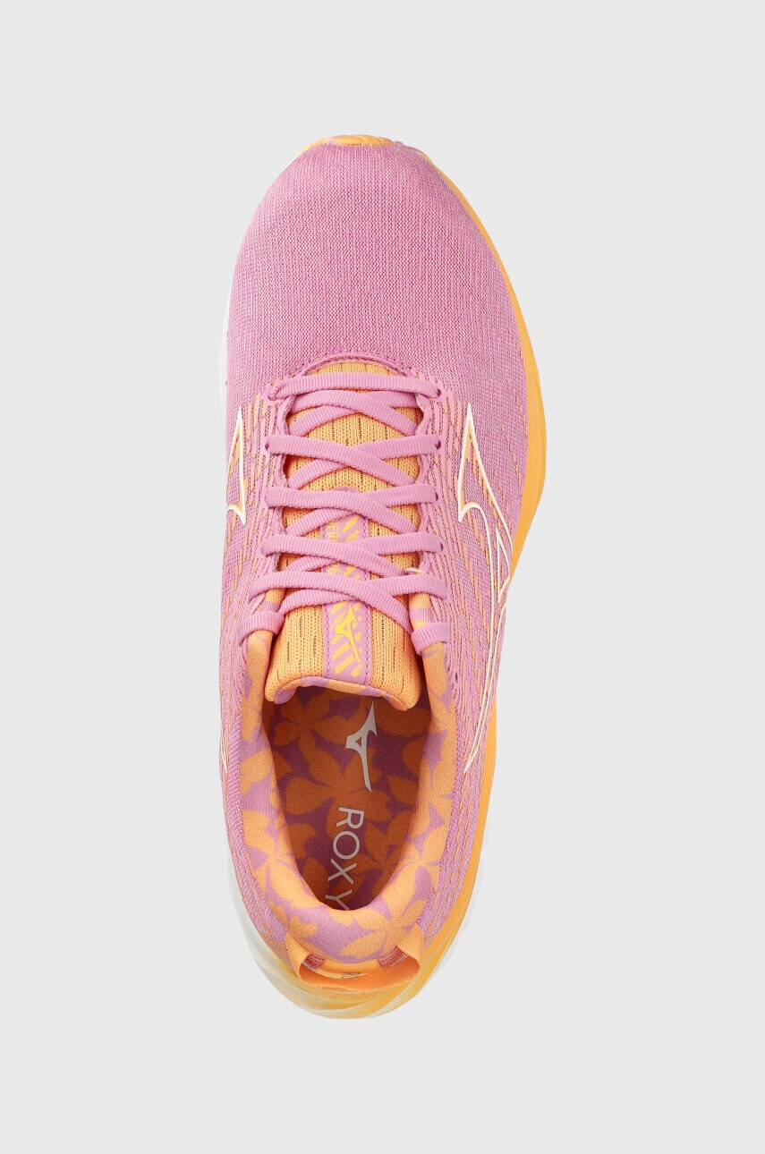 Mizuno Обувки за бягане Wave Rider 26 x Roxy в розово - Pepit.bg