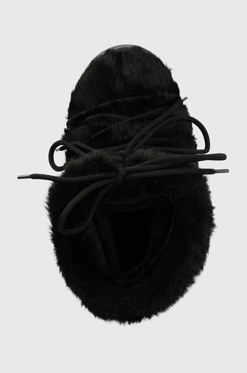 Moon Boot Апрески Icon Low Faux Fur в черно - Pepit.bg