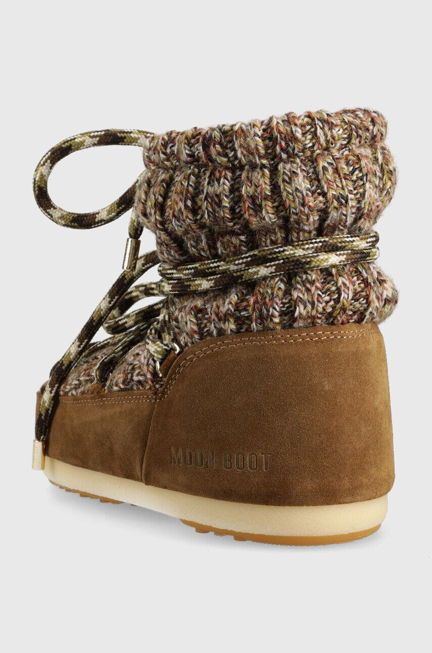 Moon Boot Апрески Light Low Wool в кафяво - Pepit.bg