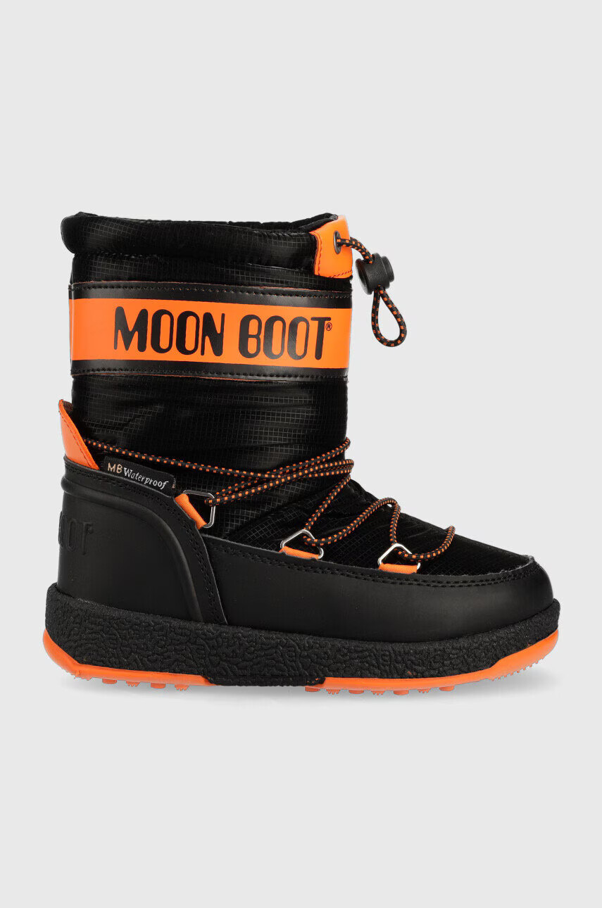 Moon Boot Детски апрески в черно - Pepit.bg