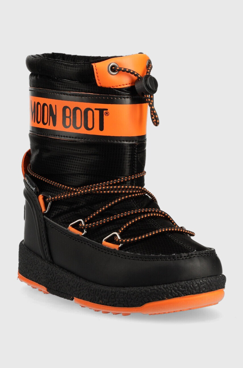 Moon Boot Детски апрески в черно - Pepit.bg