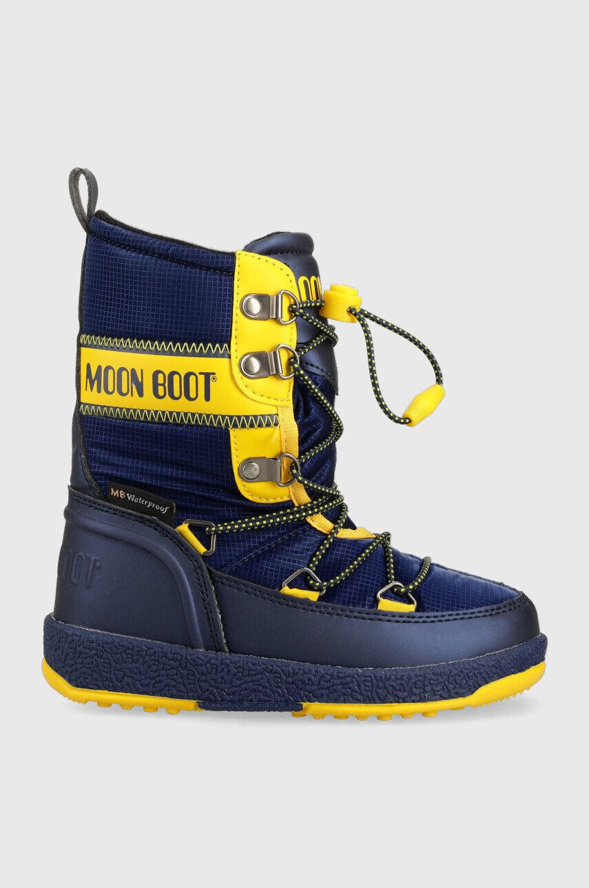 Moon Boot Детски апрески Jr Boy Biker в тъмносиньо - Pepit.bg