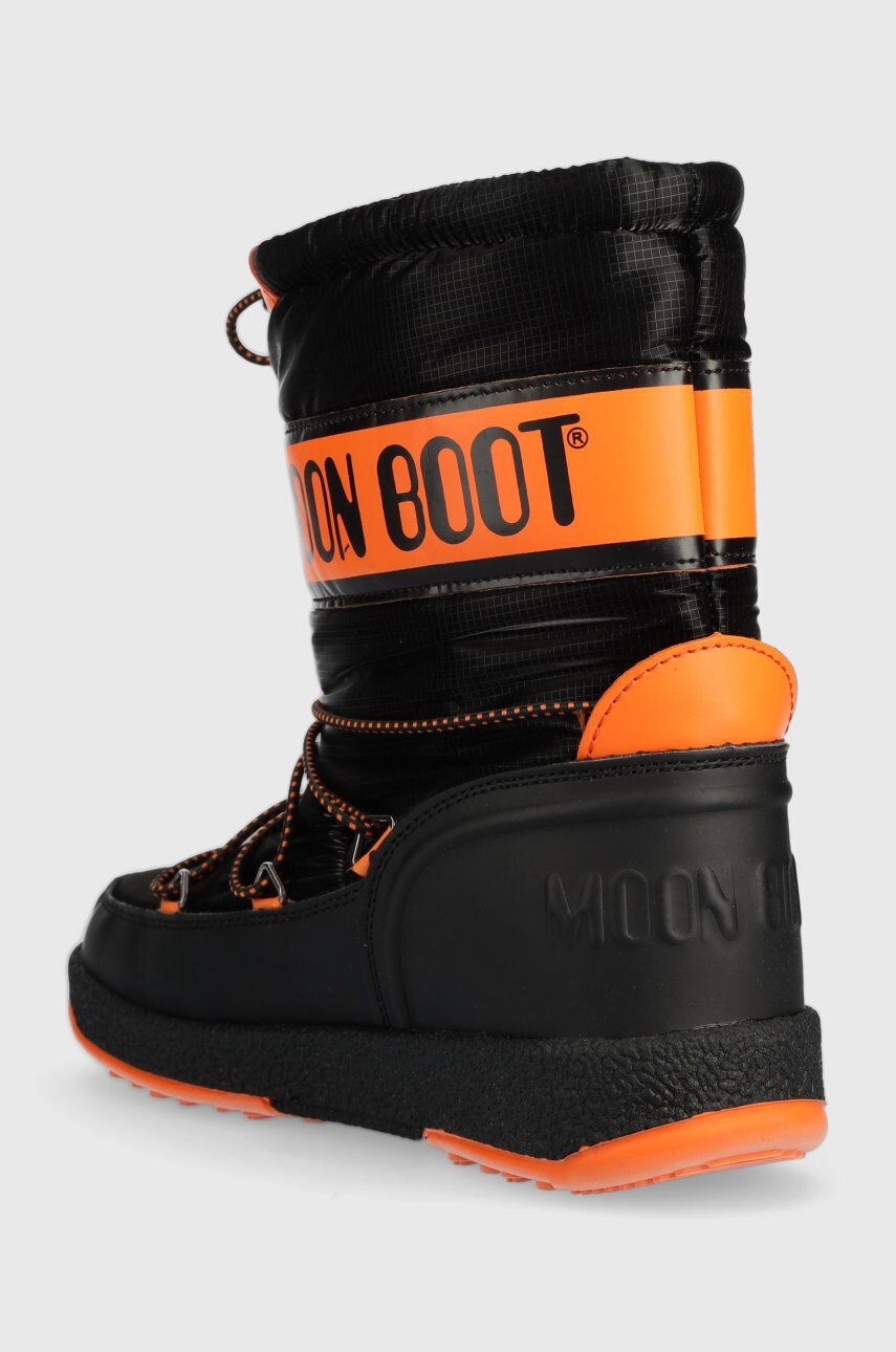 Moon Boot Детски апрески Jr Boy Sport в черно - Pepit.bg