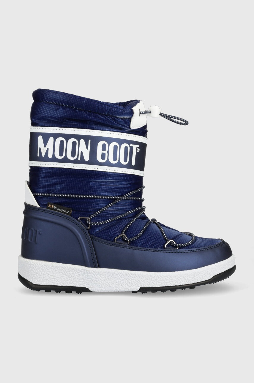 Moon Boot Детски апрески Jr Boy Sport в тъмносиньо - Pepit.bg