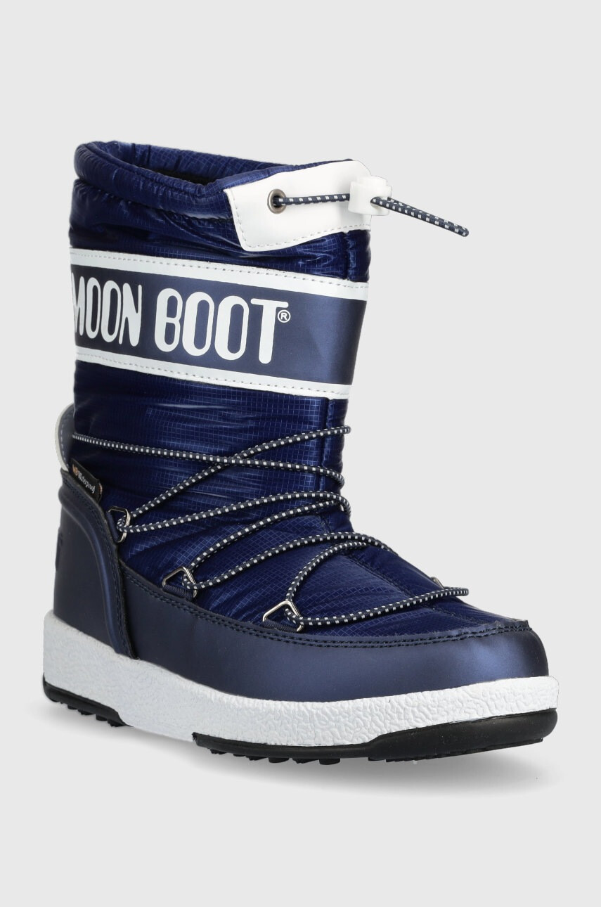 Moon Boot Детски апрески Jr Boy Sport в тъмносиньо - Pepit.bg