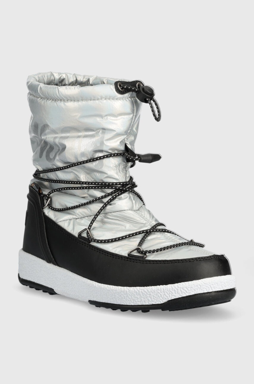 Moon Boot Детски апрески JR Girl Boot Met в сребристо - Pepit.bg