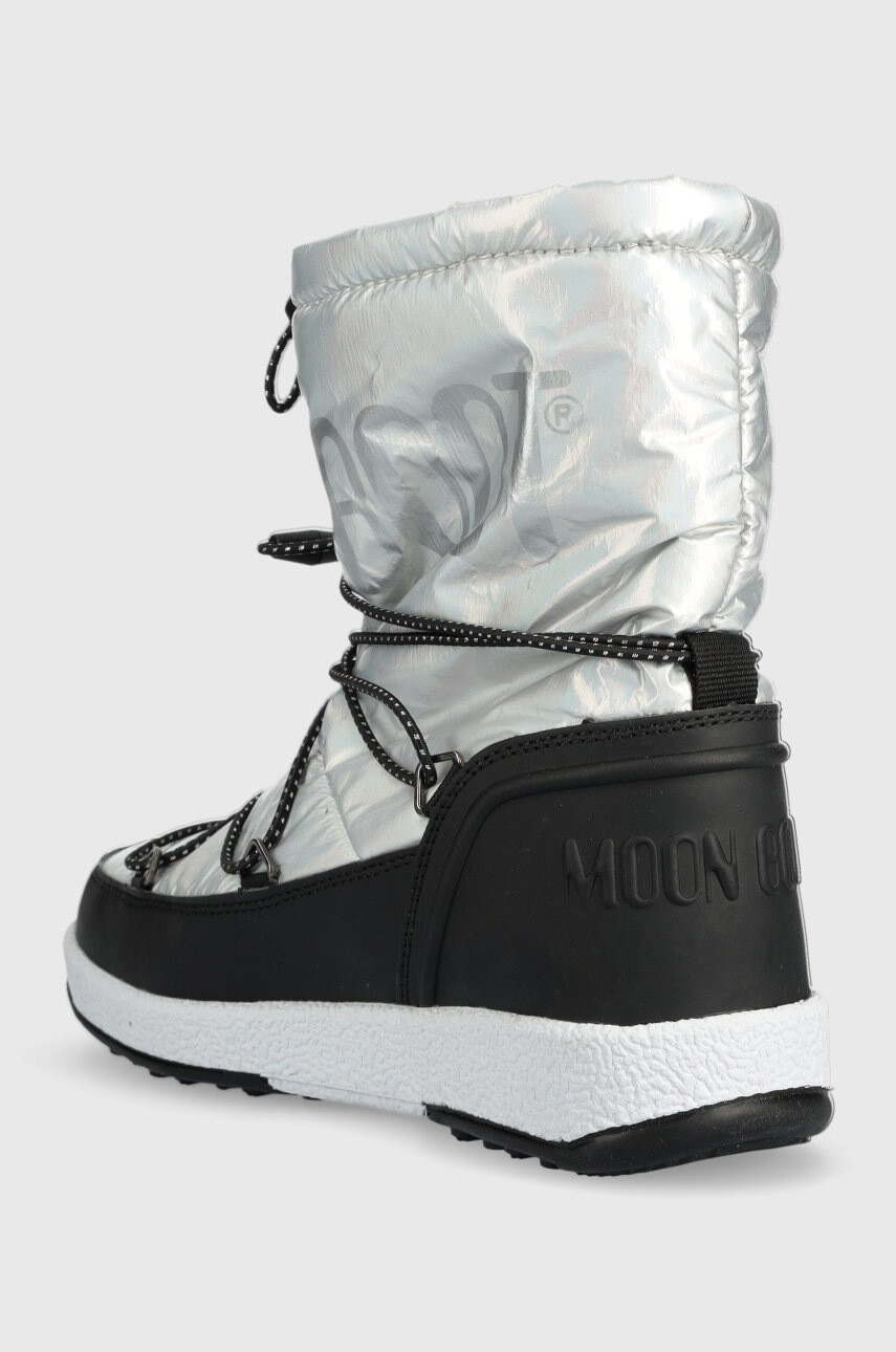 Moon Boot Детски апрески JR Girl Boot Met в сребристо - Pepit.bg